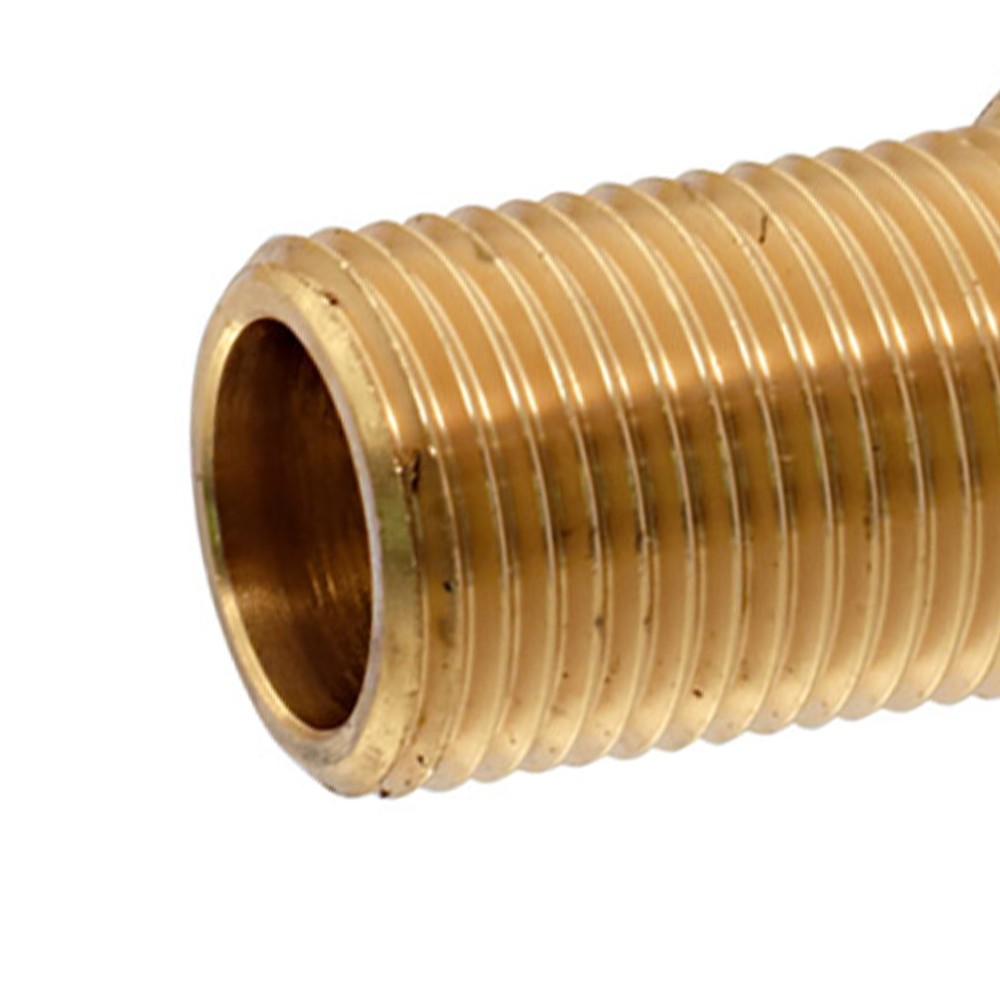 Vite doppia prolungata ottone giallo 1/3 50 mm