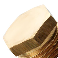 Tappo esagonale ottone giallo 1"