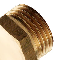 Tappo esagonale ottone giallo 1"