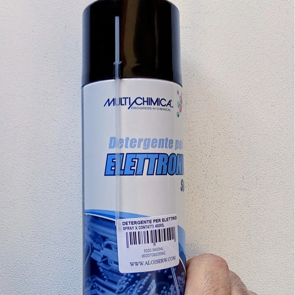 Multichimica 400ml detergente spray per elettronica e contatti elettrici