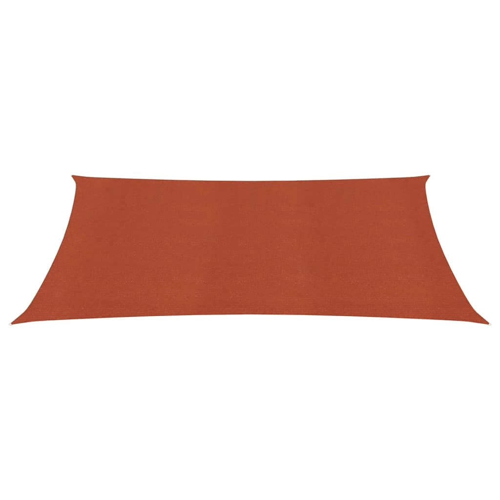 Vela ombreggiante 160 g/m² terracotta 2,5 x 3,5 m HDPE 02_0009338