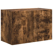 Mobile TV da Parete | Armadietto TV | Mobile Porta TV Rovere fum¨¦ 59,5 x 31 x 40 cm