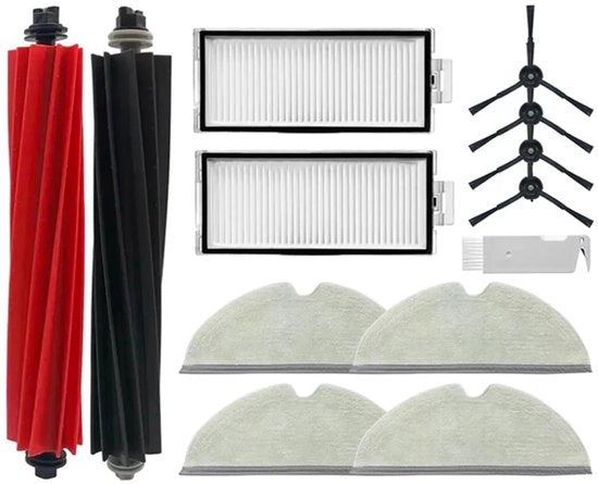Filtro per aspirapolvere per Roborock Q5 Pro+/Q8 Max+ Plus, set di filtri per aspirapolvere, set di accessori per aspirapolvere