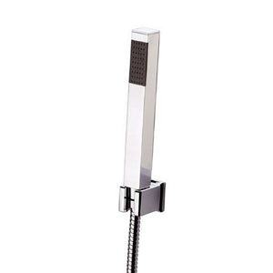 Rubinetto vasca duplex esterno, con flessibile e supporto e doccetta - serie skyline