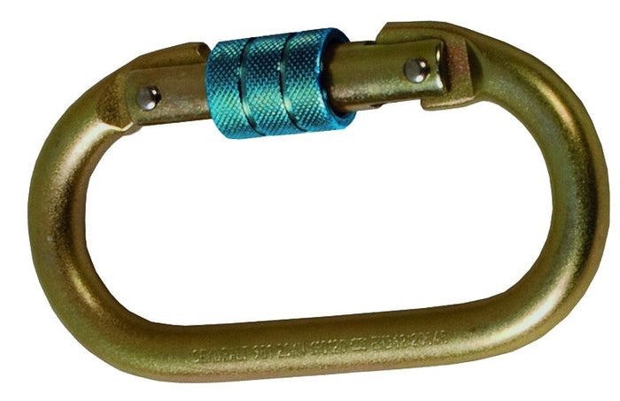 MOSCHETTONE DI SICUREZZA PER CINTURE ED IMBRACATURE ANTICADUTA