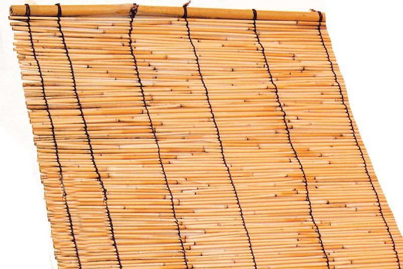 ARELLA OMBREGGIANTE 5 PZ.MT.1,5X3 ARELLE BAMBOO PER COPERTURE, PER PORTE E FINESTRE SENZA TIRO