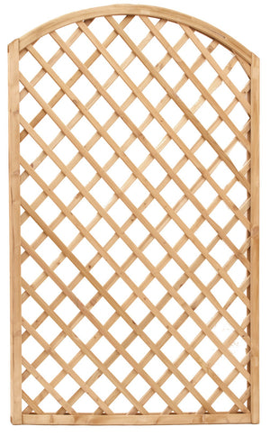 Pannello grigliato arco  90X180H - Mod.44 in legno di pino impregnato