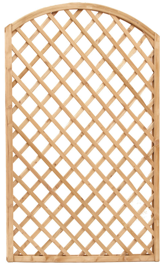 Pannello grigliato arco  90X180H - Mod.44 in legno di pino impregnato