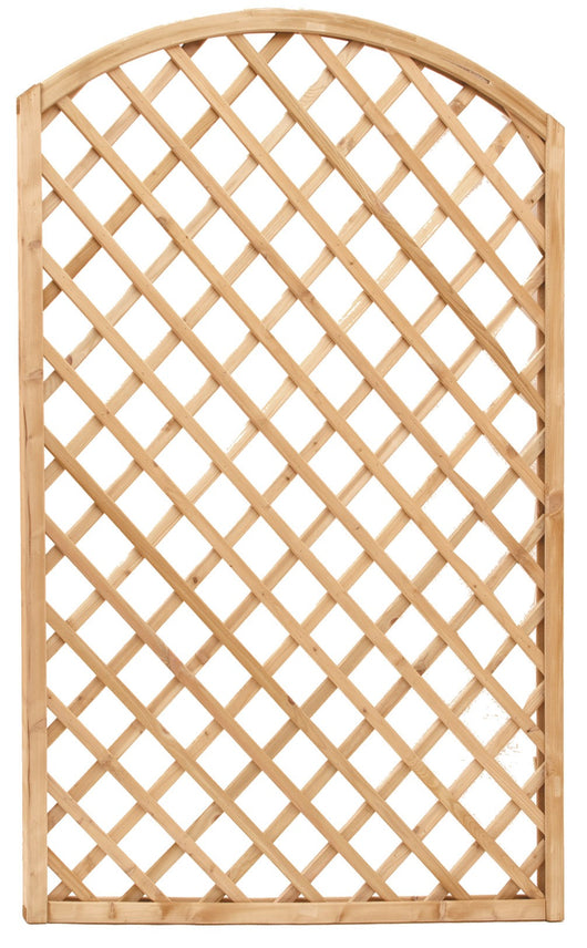Pannello grigliato arco 120X180H MOD.44 in legno di pino impregnato