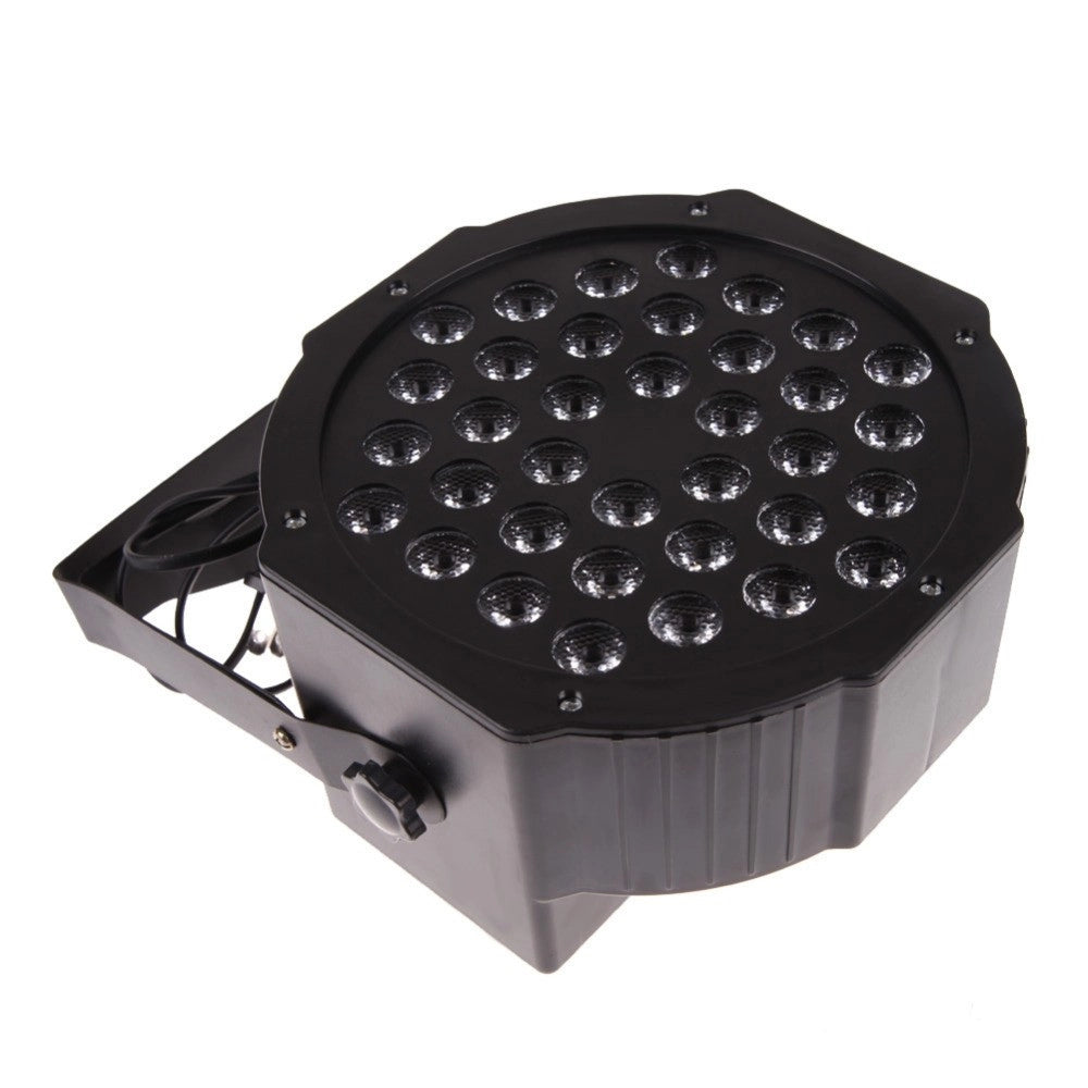 Trade Shop - Proiettore Dmx 512 Effetto Luce Flat Par Light Rgb Alta Luminosita 36 Led 36w -
