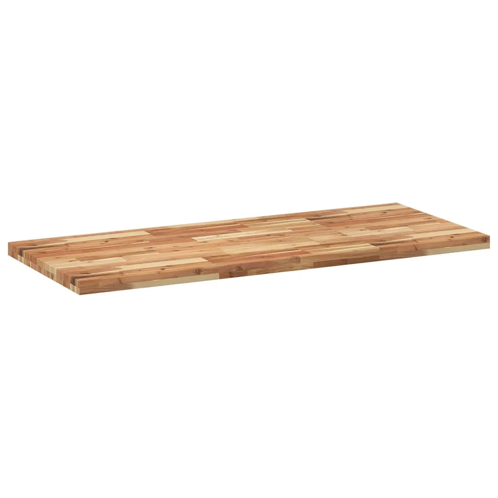 vidaXL Piano Scrivania a Olio 140x60x4 cm Legno Massello Acacia