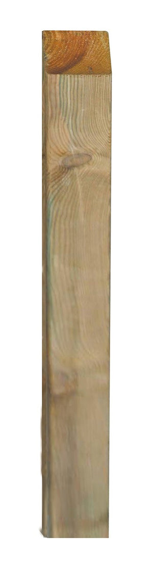 PALO RETTANGOLARE PZ.4 CM.4X9,0X300H IN LEGNO DI PINO IMPREGNATO