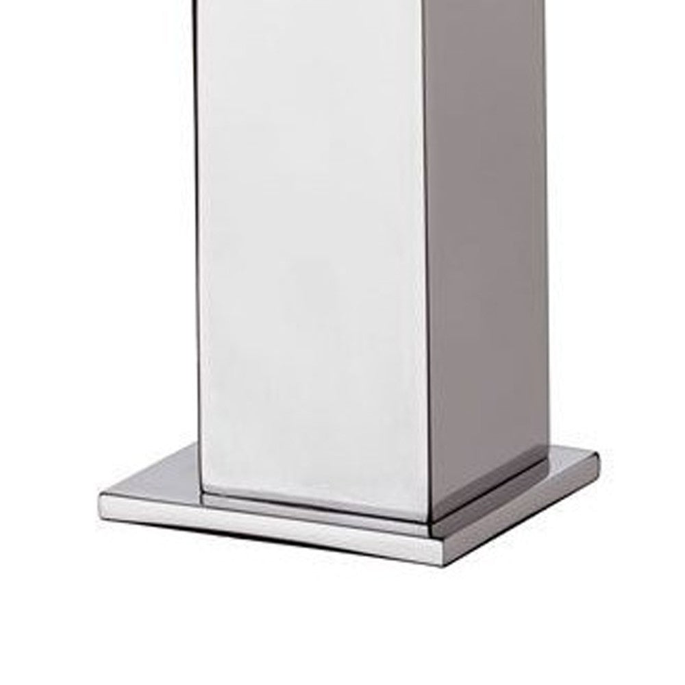 Miscelatore in ottone cromato design quadro serie skyline