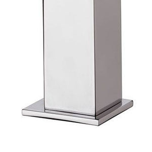 Miscelatore in ottone cromato design quadro serie skyline