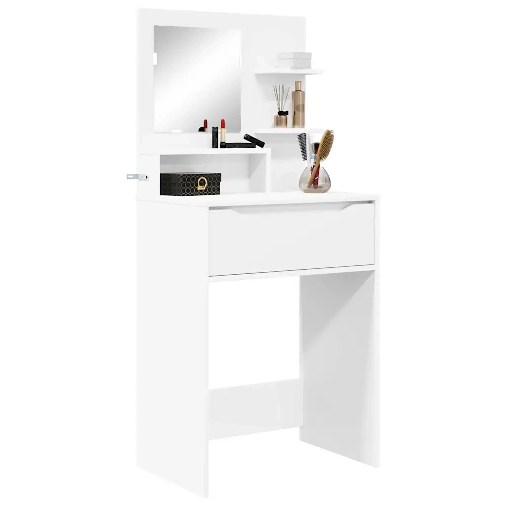 Tavoli da Trucco per Camera da Letto Bianco 80 x 39,6 x 135 cm