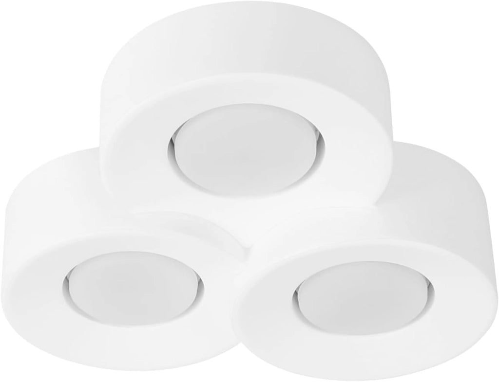 ZMH Lampada da soffitto faretto moderno GU10 bianco per cucina soggiorno