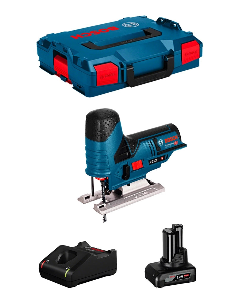 Seghetto Alternativo BOSCH GST 12V-70 (1 x 6,0 Ah + GAL12V-40 + L-Boxx 102)