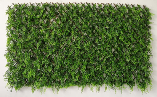 SIEPE ARTIFICIALE CON STECCATO + ERBA SEMPREVERDE ARELLE ARELLA MT.1X2