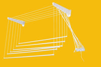 Stendibiancheria SALISCENDI IN RESINA A 6 FILI DA MM.100