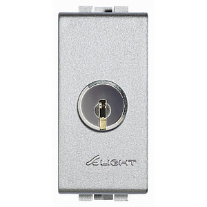 Deviatore Bticino LivingLight 1P 16A a chiave NT4022