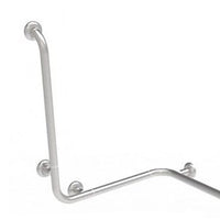 Maniglia angolare con verticale laterale universale 110x60x60h inox satinato