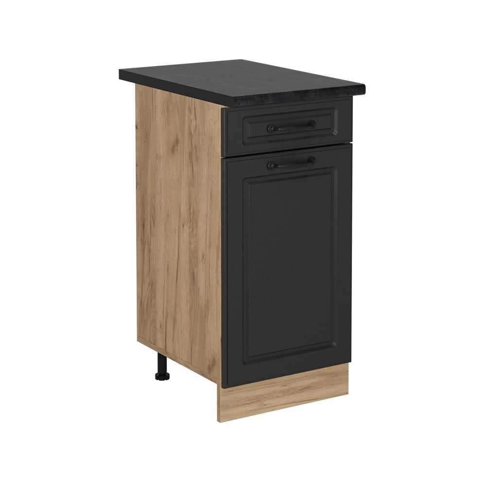 Vicco Mobiletto base per cucina Antracite casa di campagna 40 cm , PL Antracite