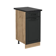 Vicco Mobiletto base per cucina Antracite casa di campagna 40 cm , PL Antracite