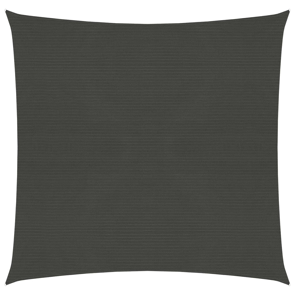 Vela ombreggiante 160 g/m² antracite 7 x 7 m HDPE 02_0008950