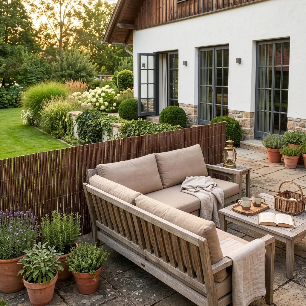 Recinzione Hyssna in Rami di Salice Schermatura Protezione 300x100 cm casa.pro