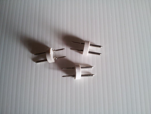 LUCI DI NATALE CONNETTORE 3pz GIUNZIONE PER TUBO LED 2 VIE