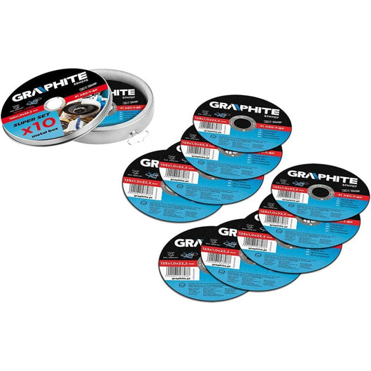 Topex 55h576 disco da taglio per er metallo 125 x 1.0 ñ… 22.2