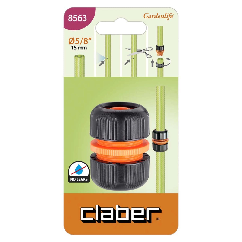 RACCORDO GIUNTATUBO RIPARATORE CLABER - 5/8 SELF 8563- 10 pezzi