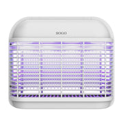 Lampada antizanzare elettrica UV-A 6W, griglia alta tensione 2500V, 8 LED lunga durata 20000 ore, copertura 100m² - SOGO
