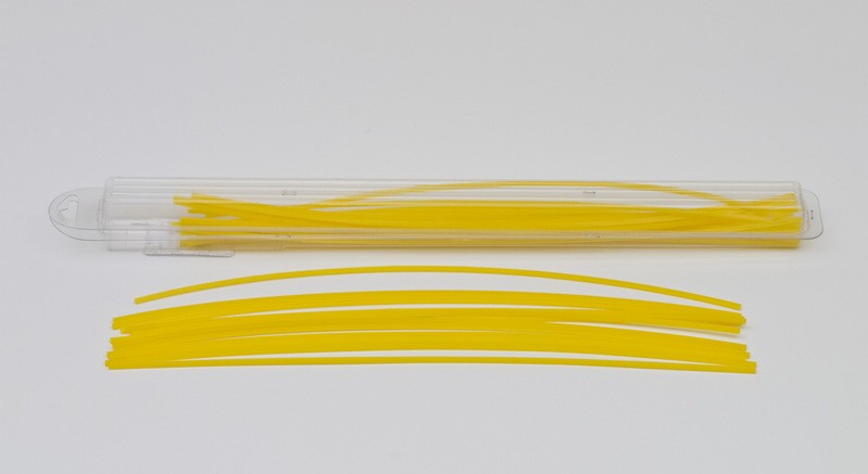 FILO NYLON TONDO SPEZZATO MM.3,0 X 36 CM. CONFEZIONE 30 PEZZI PER DECESPUGLIATORE