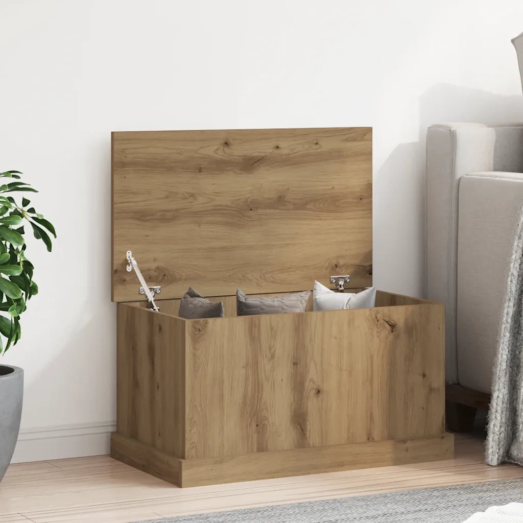 Scatola Portaoggetti Artigianale 70x40x38 cm Legno Multistrato 857162