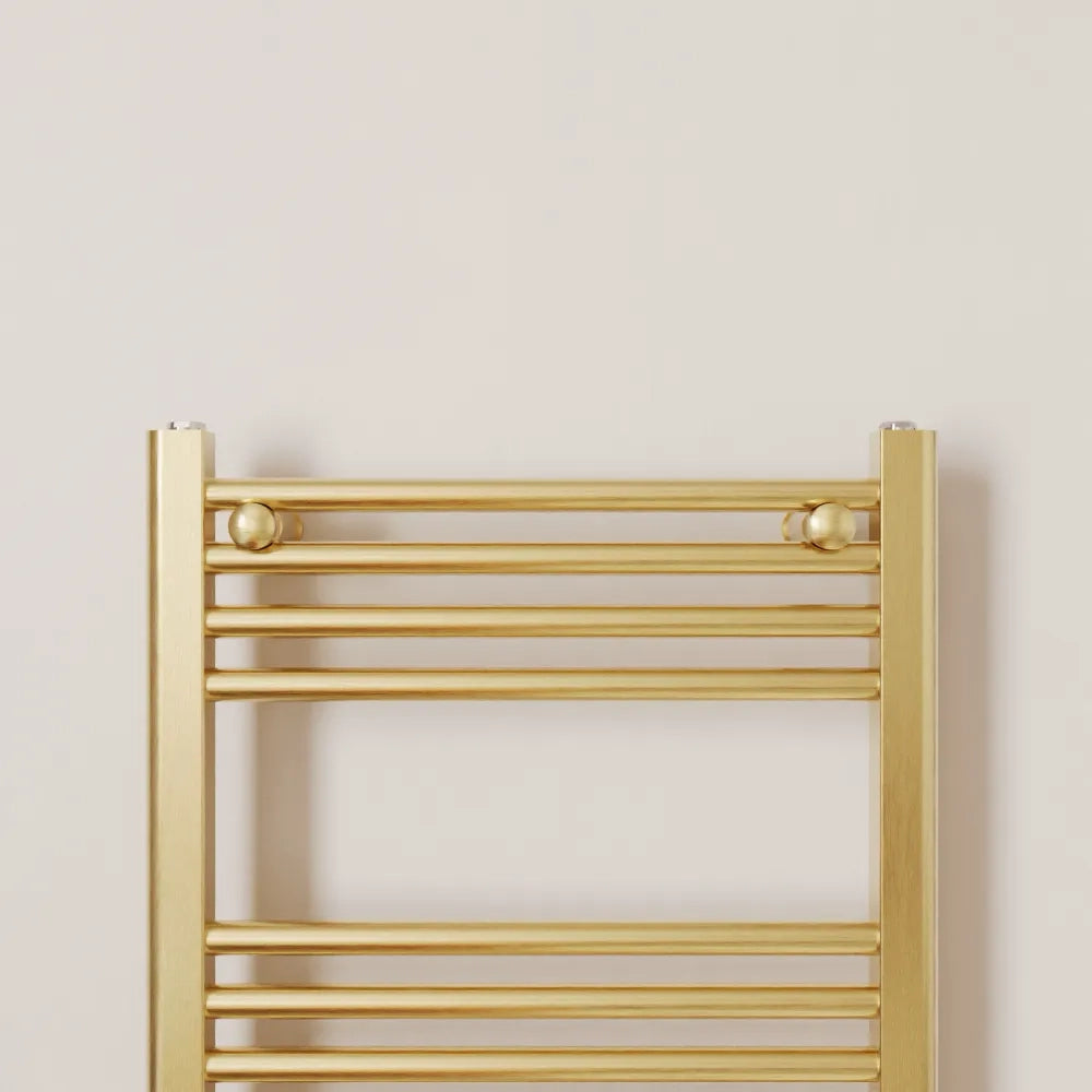 Termoarredo idraulico 800x500 oro spazzolato interasse 450 | Polaris
