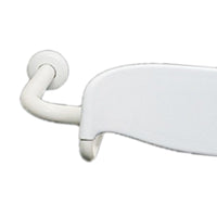 Schienale ergonomico wc, bidet bianco