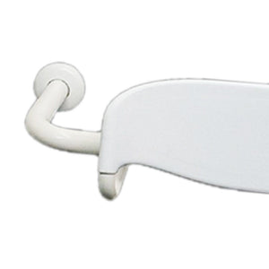 Schienale ergonomico wc, bidet bianco