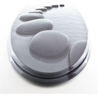 Georges 2019 - sedile wc in mdf, con abbassamento automatico, di