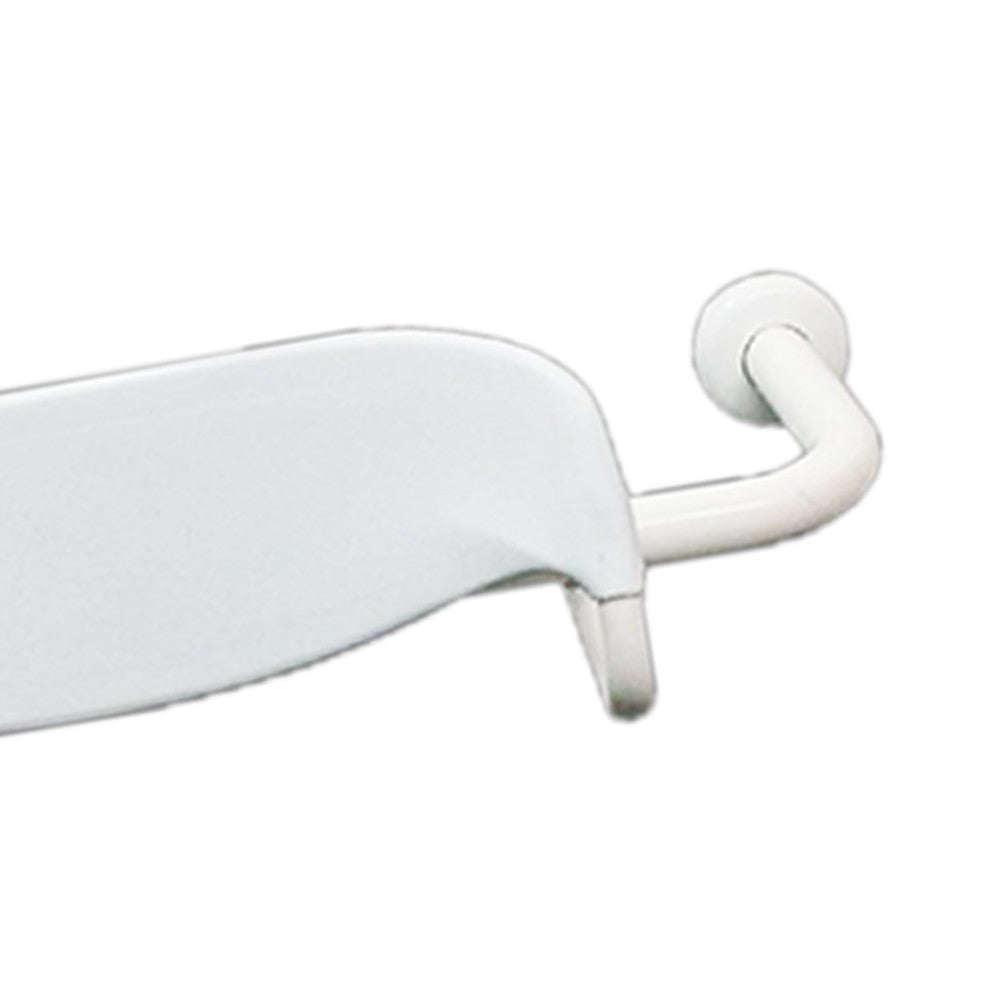 Schienale ergonomico wc, bidet bianco