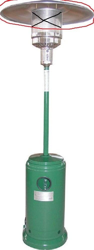 CAPPELLO DI RICAMBIO PER STUFA A FUNGO PATIO