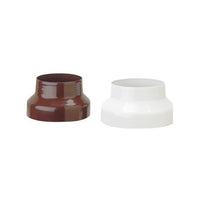 RIDUZIONE D.14F X 12M PER TUBI STUFA SMALTATA BIANCA TUBO STUFA