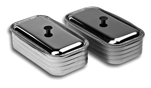 SET VASCA INOX + MESTOLO X CUCINA NORDICA ROMANTICA 3 1/2