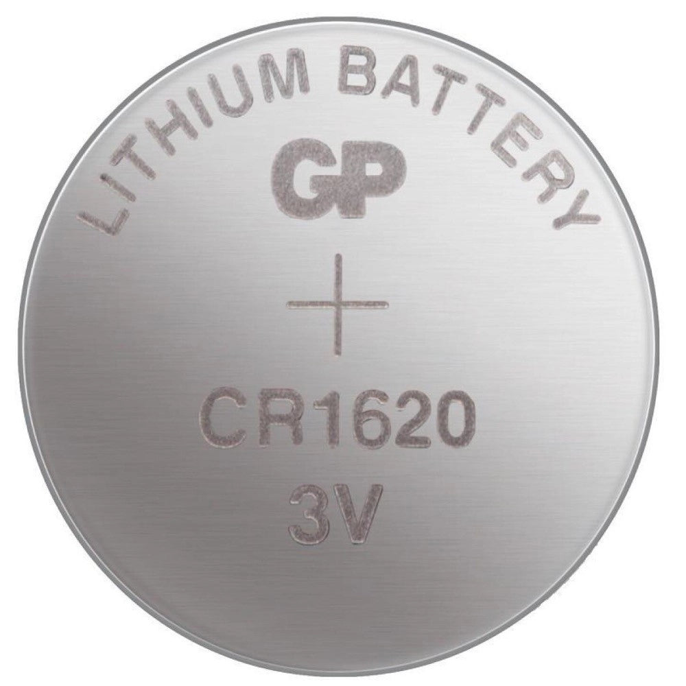 Trade Shop - 5 Batterie Pile A Bottone Cr1620 3v Per Orologi Telecomandi Apparecchi Maxtech -