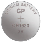 Trade Shop - 5 Batterie Pile A Bottone Cr1620 3v Per Orologi Telecomandi Apparecchi Maxtech -