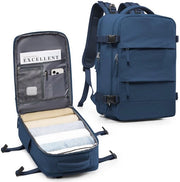 Zaino da Viaggio Grande per Donne, Borsa da Mano, Zaino da Campeggio, Zaino da Trekking Impermeabile per Attività All'Aperto, Zaino da Giorno Pratico con Tasca per Scarpe e Tasca per Laptop, Adatto per Laptop da 14 Pollici