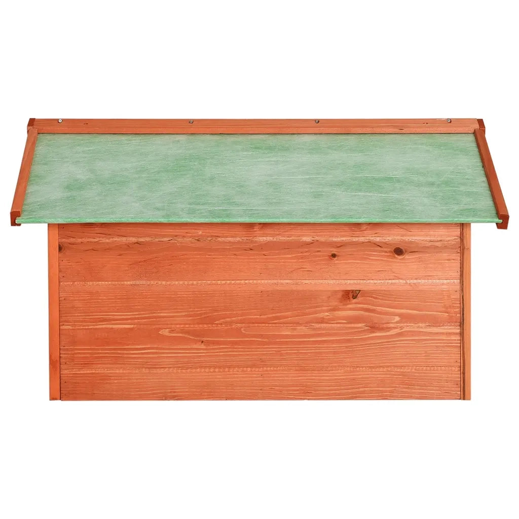 Casetta per Tosaerba Robotizzato 72x87x50 cm Massello di Abete 170878