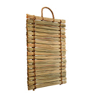 Set 5 Stuoia Sottopiatto in Rattan Misure 40 x 30 cm
