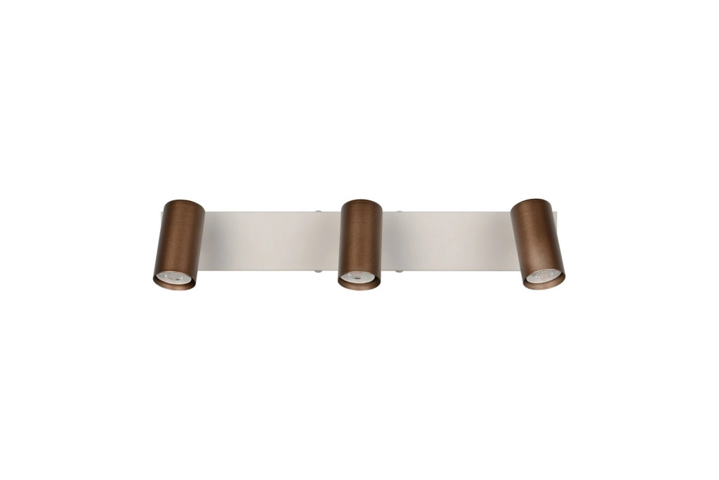 Faretto soffitto TARYN 3xGU10 beige metallo RL