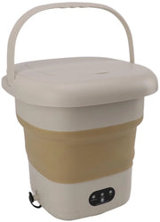 Lavatrice Opvouabile 9L - Lavatrice Mini Portatile - Materiale ABS/Silicone - Adatta per Appartamenti/Soggiorni - Leggera e Compatta - Lavatrice Mini